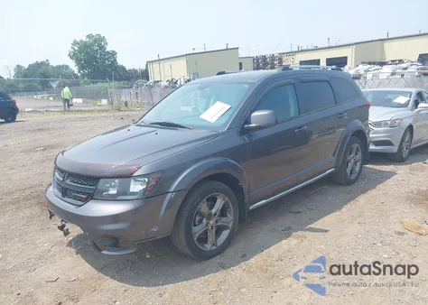 2015 Dodge Journey Crossroad из США, поврежденный, VIN 3C4PDCGG6FT511540